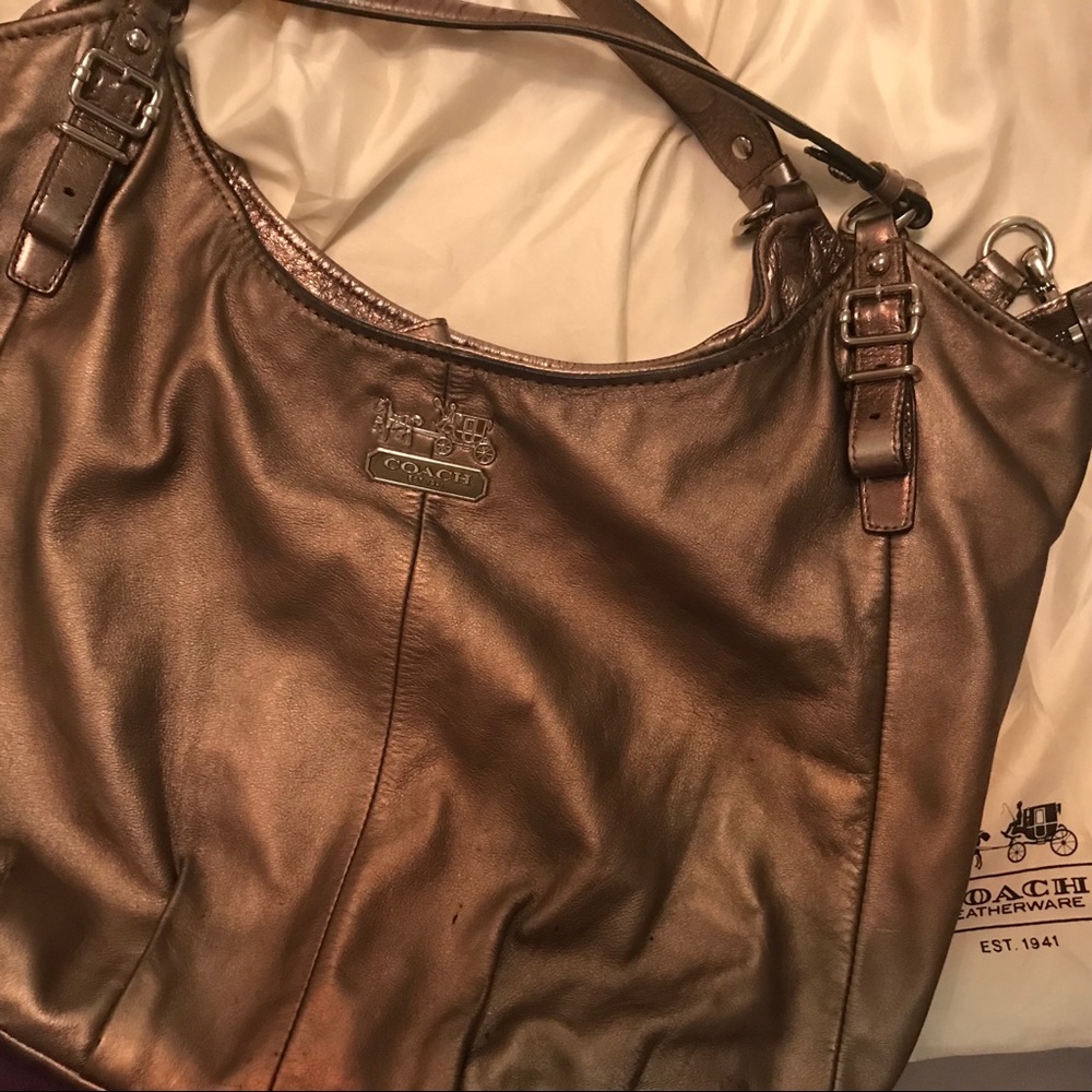 Coach bag (genuine leather)
